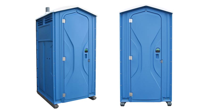 Long-term porta potty units on site in Green, Ohio